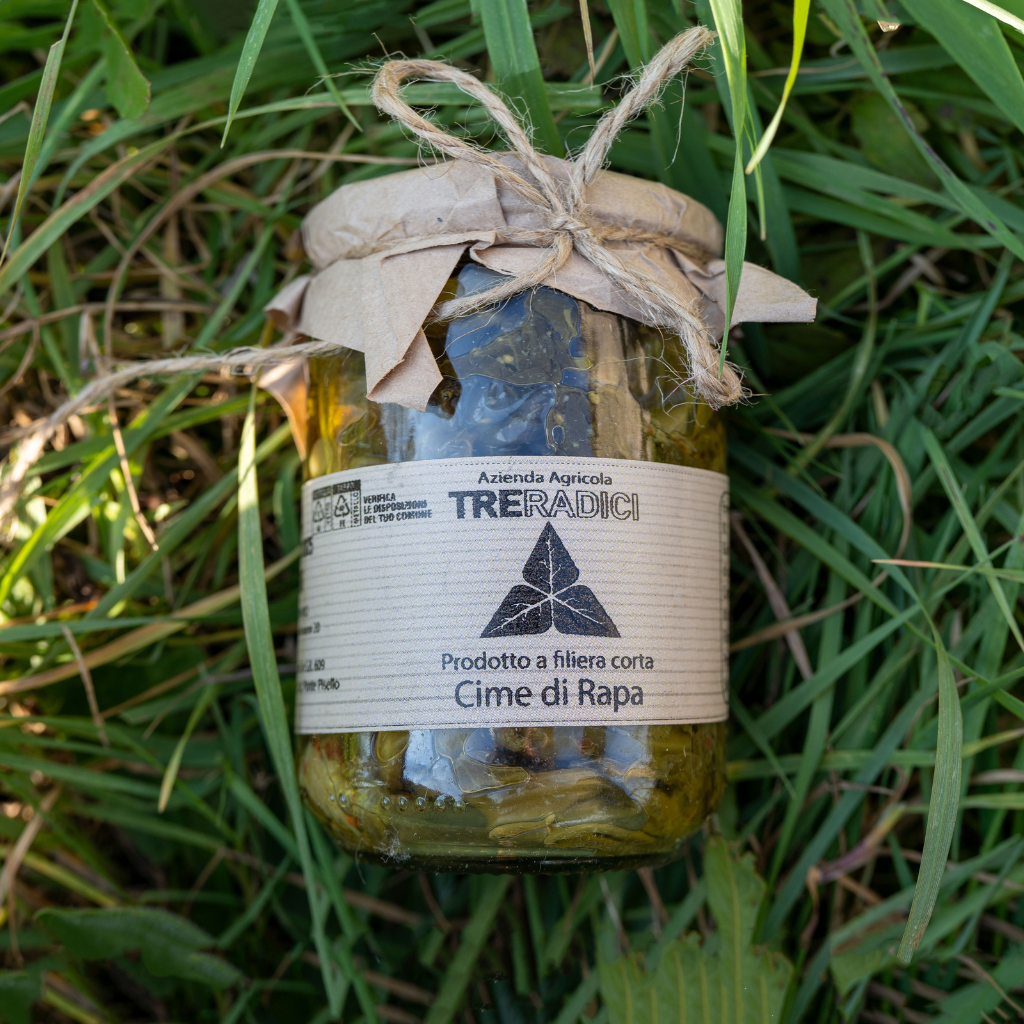 Cime di rapa sott’olio